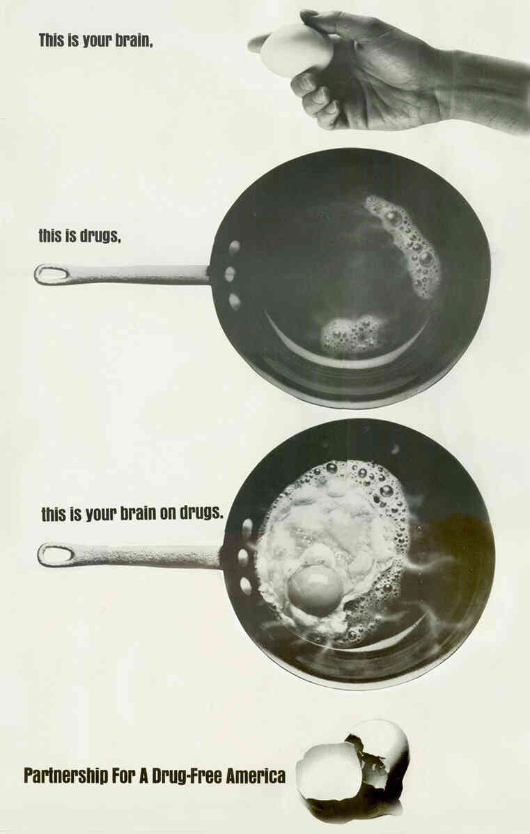 Social marketing example - 1987 drug ad